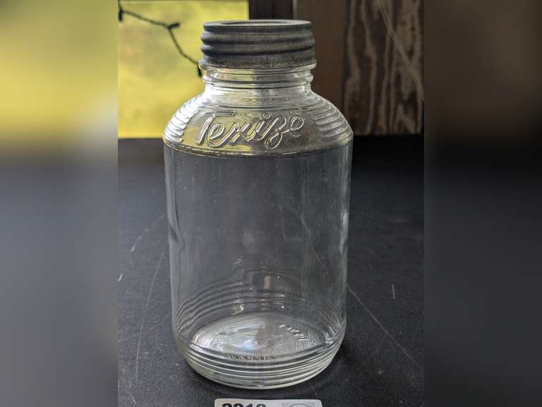 OLD TEXIZE LARGE MASON JAR image