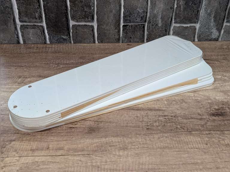 10 UNUSED CEILING FAN BLADES image