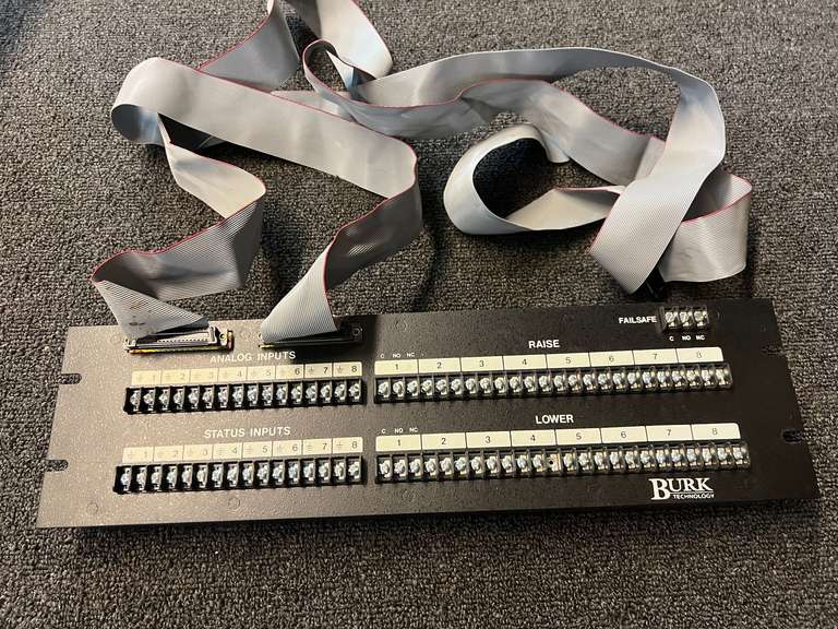 Burk technology monitoring and control device, used in broadcast and telecommunications, working condition unknown, see pictures for details. image