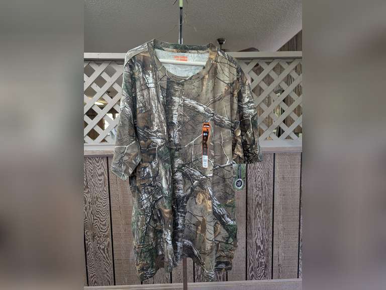 GAME WINNER HUNTING T-SHIRT WITH REALTREE XTRA GREEN PATTERN, SIZE 3XL, image