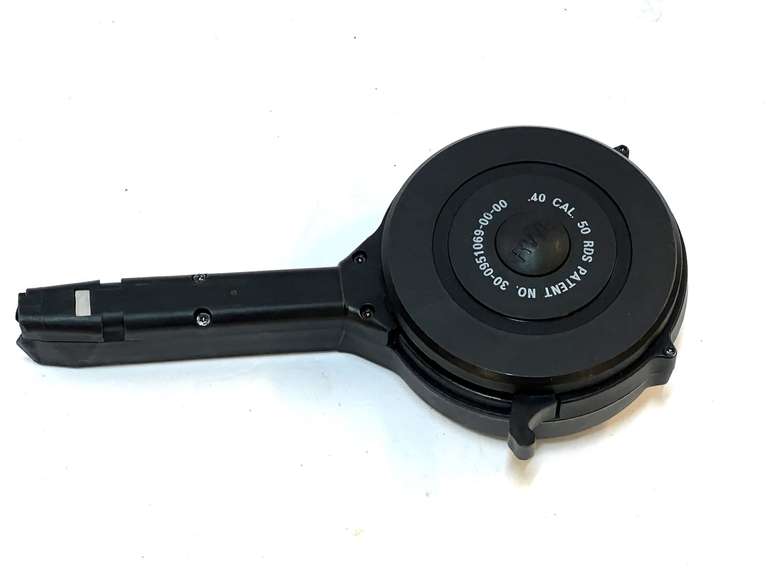 40 caliber 50 round drum magazine, tub is not included, see pictures for details. image
