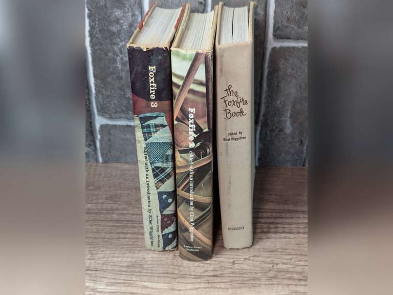 VINTAGE HARDBACK FIREFOX BOOKS INCLUDING 1, 2, AND 3 image
