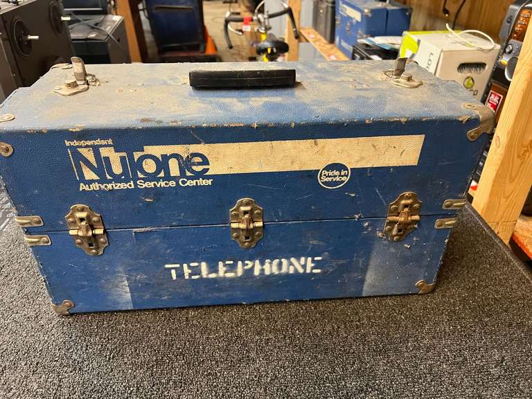 Three compartment phone repair toolbox, with content, see pictures for details. image