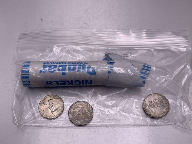 ROLL OF 2005P UNCIRCULATED OCEAN VIEW JEFFERSON NICKELS image