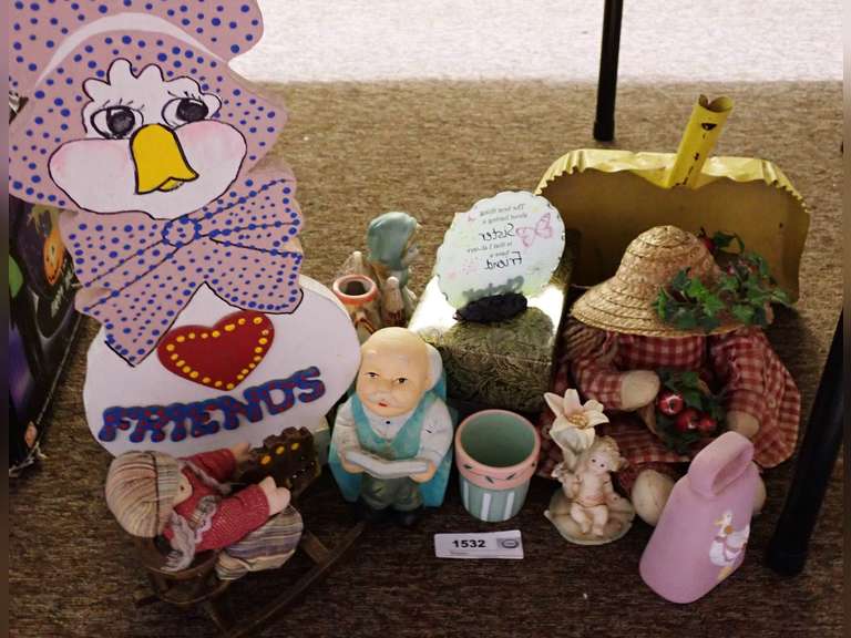 Assorted Vintage Figurines & More image