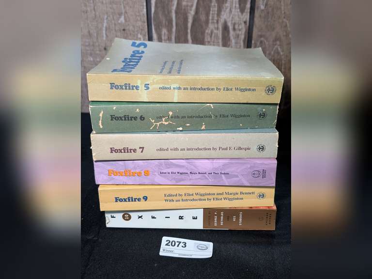 VINTAGE PAPERBACK FIREFOX BOOKS INCLUDING 5, 6, 7, 8,9, AND 10 image