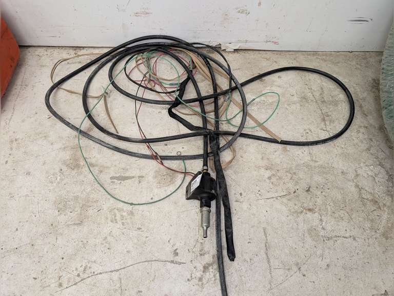 MARINE OUTBOARD 12V REMOTE FUEL PUMP TESTING SET WITH SWITCH image