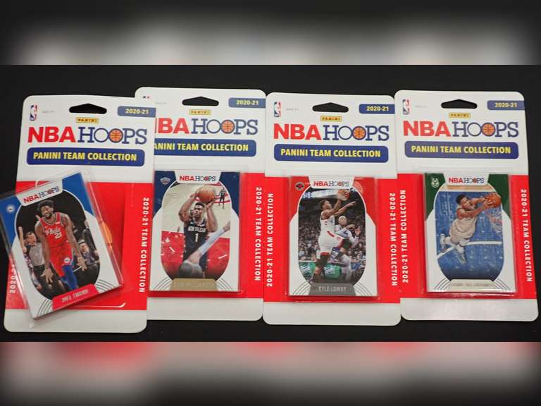 FACTORY SEALED 2020-2021 PANINI NBA HOOPS TEAM SETS image