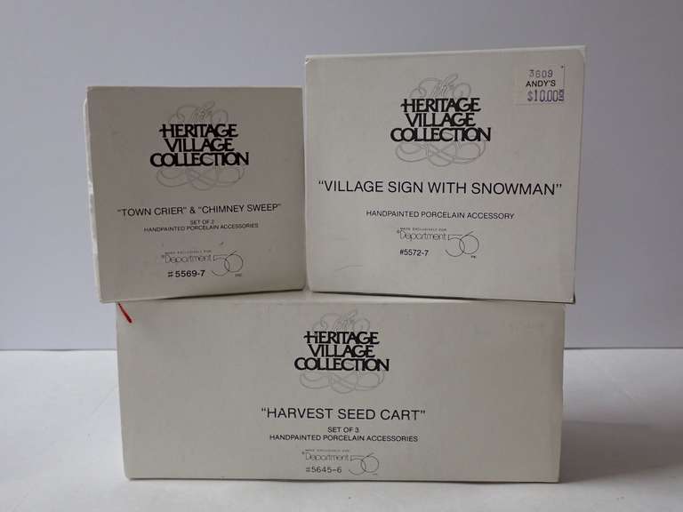 Department 56 Heritage Village Collection Lot image
