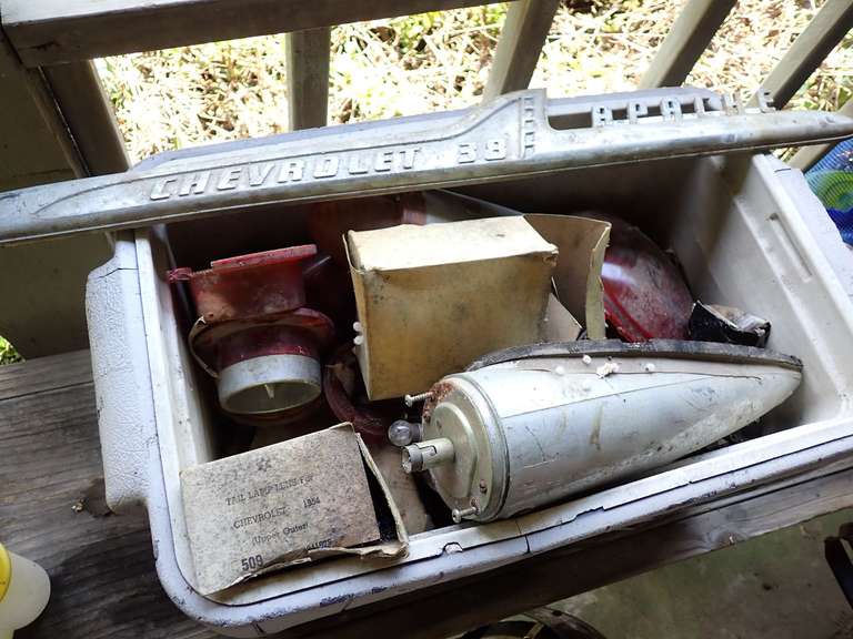 Various Vintage Auto Parts, Emblems & Accessories image