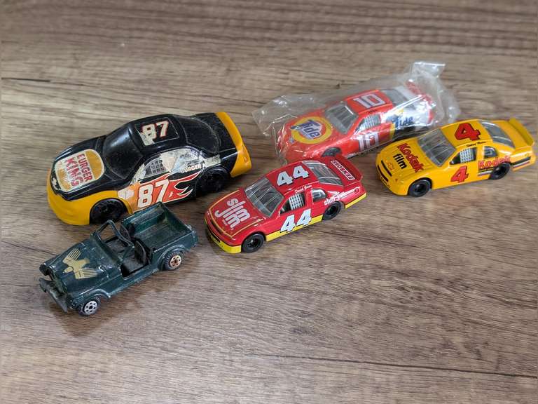 VINTAGE NASCAR AND JEEP MODELS image