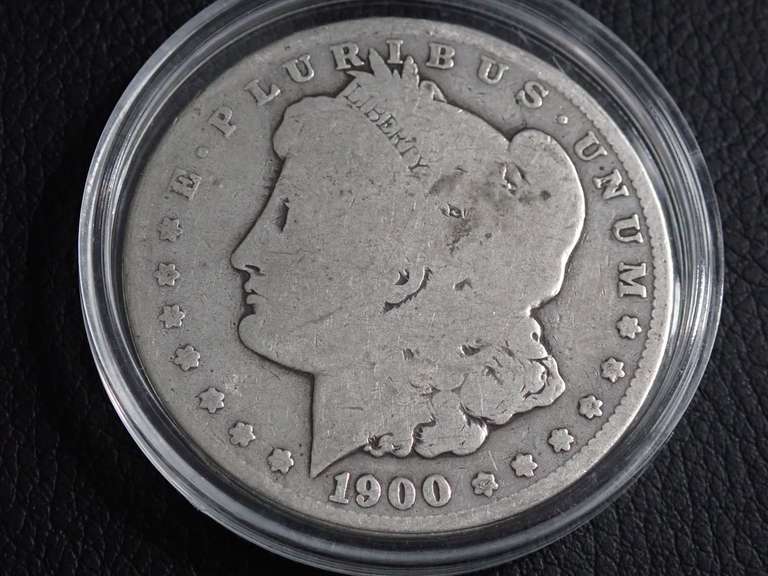 1900-O MORGAN SILVER DOLLAR COIN image