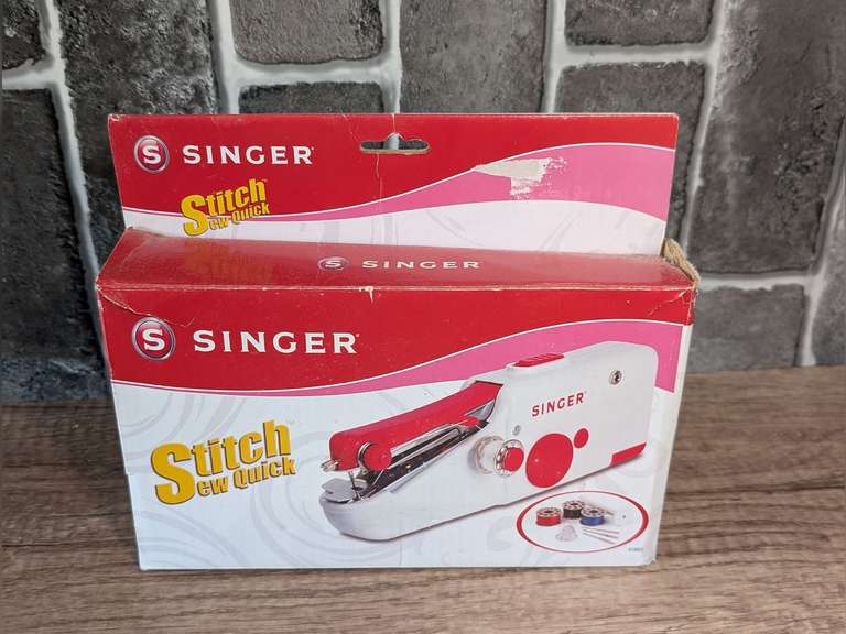 VINTAGE SINGER STITCH SEW QUICK WITH ORIGINAL BOX image