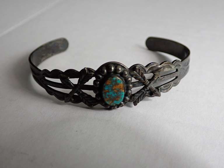 VINTAGE STERLING SILVER BRACELET - SEE PHOTOS FOR WEIGHT image