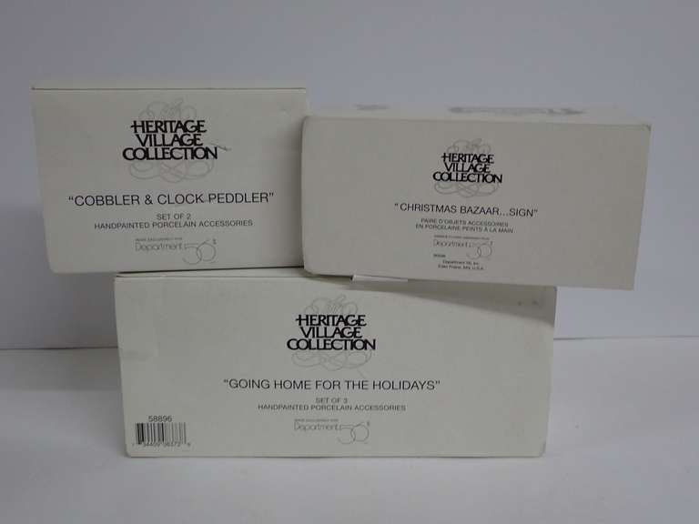 Department 56 Heritage Village Collection Lot image