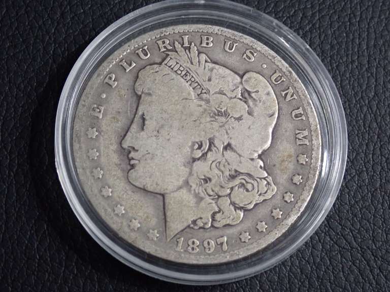 1897-O MORGAN SILVER DOLLAR COIN image