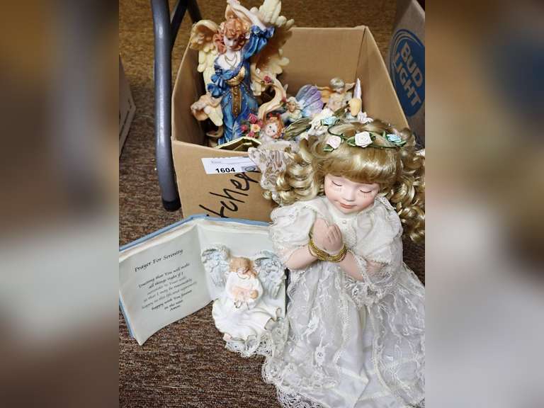 Box Lot of Angel Figures image