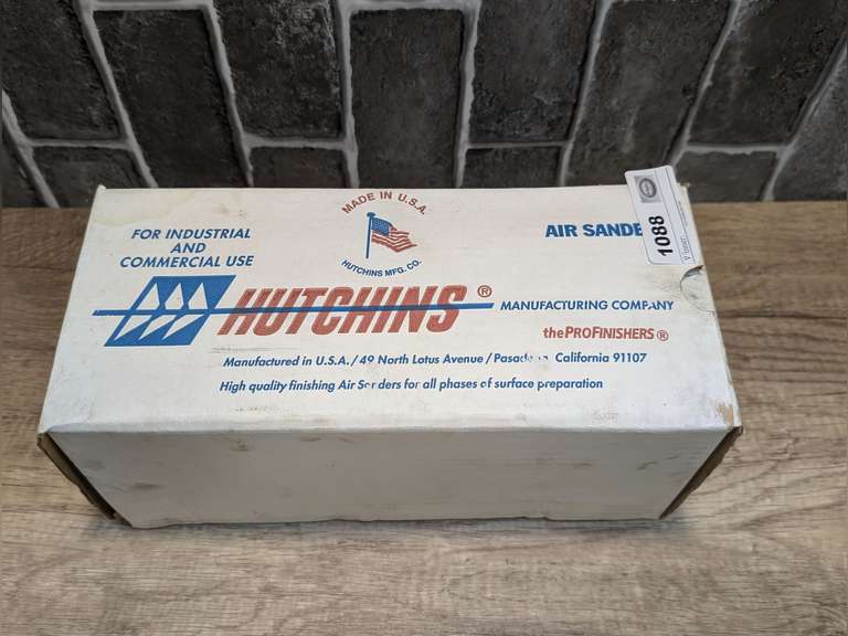 HUTCHINS AIR SANDER WITH ORIGINAL BOX image