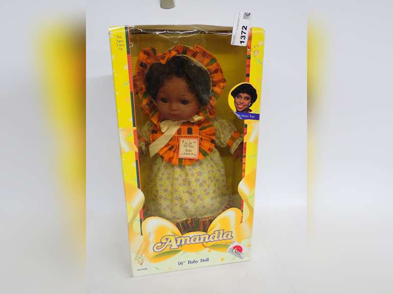 Amandla 16" Baby Doll by Olmec Toys in Original Box image
