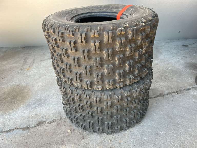 Holeshot AT20 x 11.9 ATV tires, set of two, see pictures for details. image