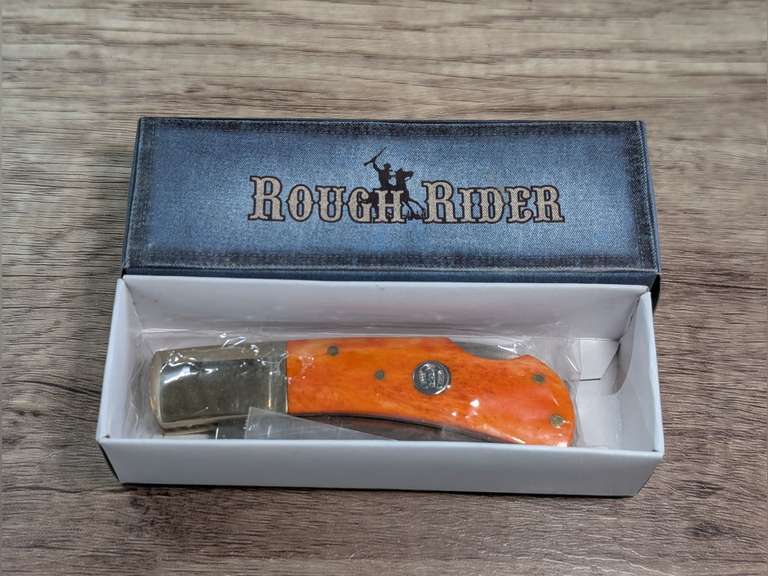 ROUGH RIDER LOCKBACK KNIFE IN ORIGINAL BOX image