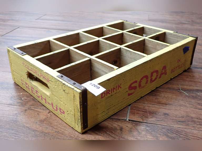 Fresh-Up Soda Bottle Crate image