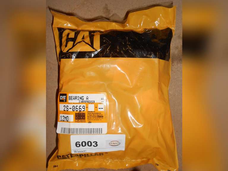 (12) CAT P/N 25-0669 BEARING image