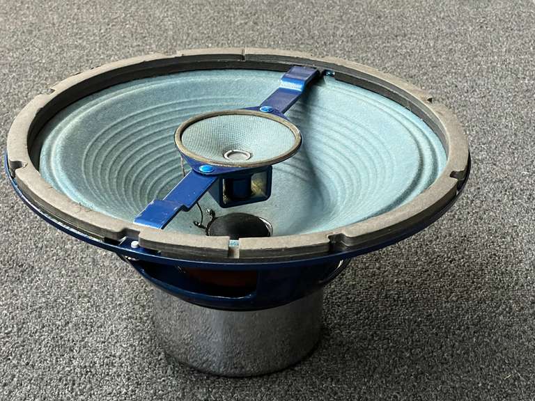 Vintage Oaktron 12” Alnico speaker, working condition unknown, see pictures for details. image