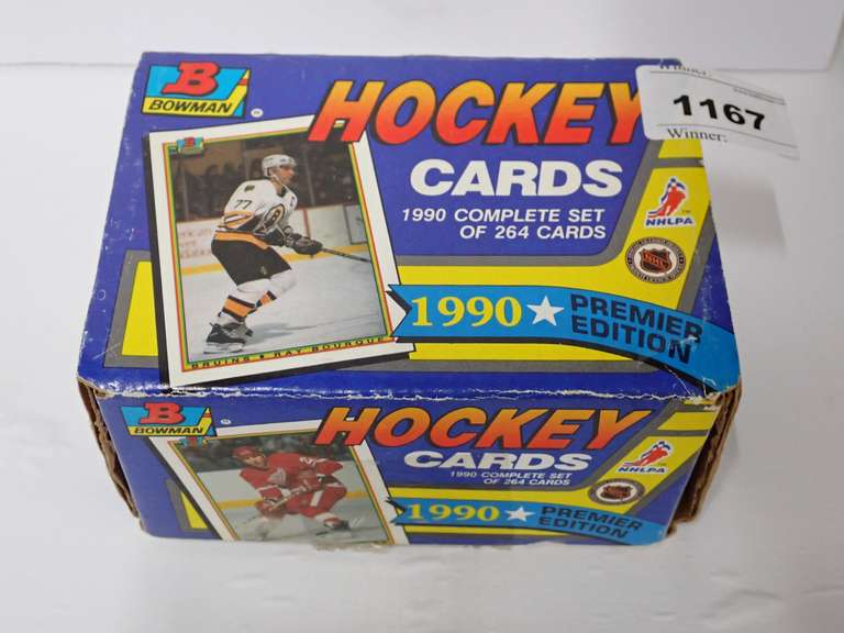 1990 Bowman Hockey Cards - Open Box image