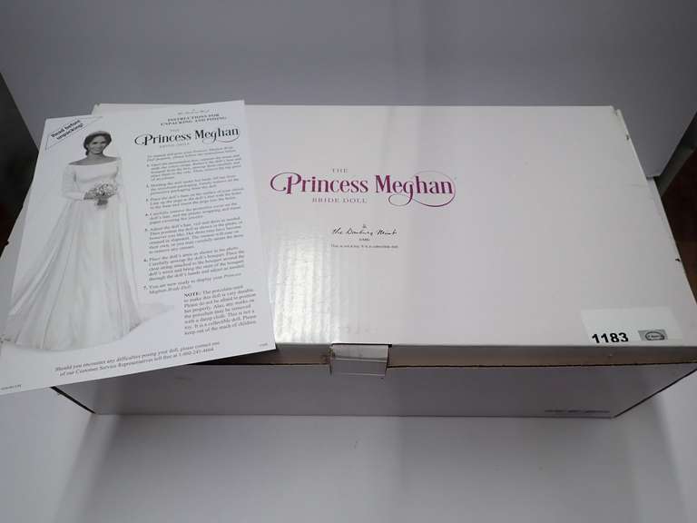 The Princess Meghan Bride Doll by The Danbury Mint image