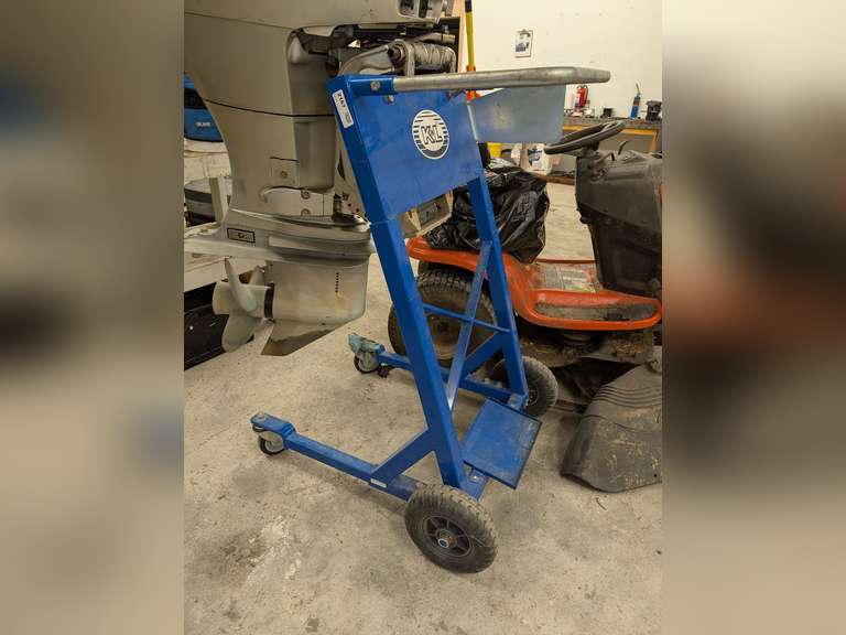 HEAVY DUTY K&L OUTBOARD ENGINE MOTOR STAND image