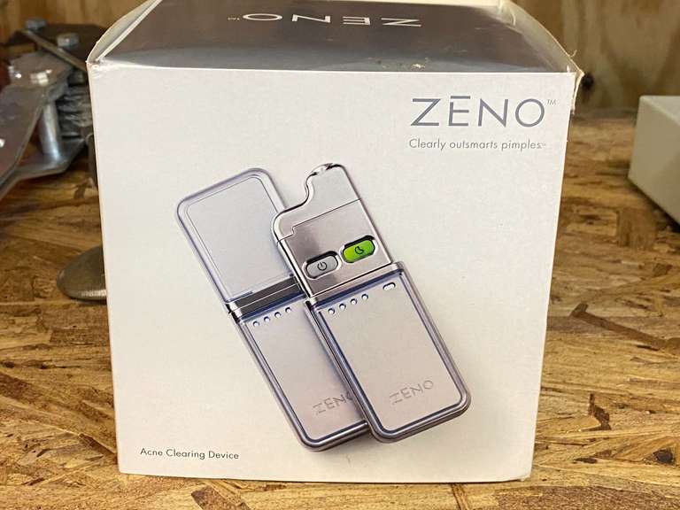 Zeno acne clearing device, comes in original box, working condition unknown, see pictures for details. image