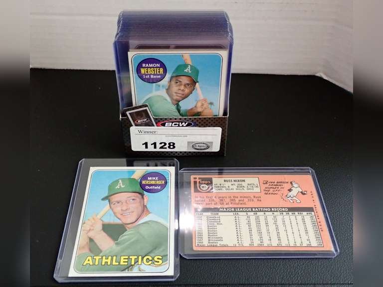 1969 TOPPS BASEBALL CARDS W/CONTENT LIST image