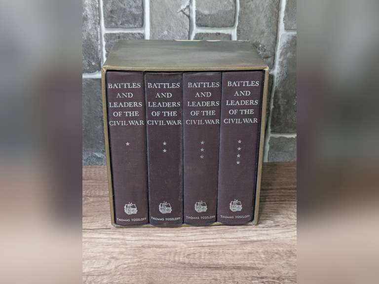 VINTAGE BATTLES AND LEADERS OF THE CIVIL WAR BOOK SET image