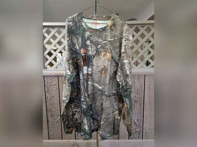 GAME WINNER HUNTING LONG SLEEVE T-SHIRT WITH REALTREE XTRA GREEN PATTERN, SIZE 3XL, image