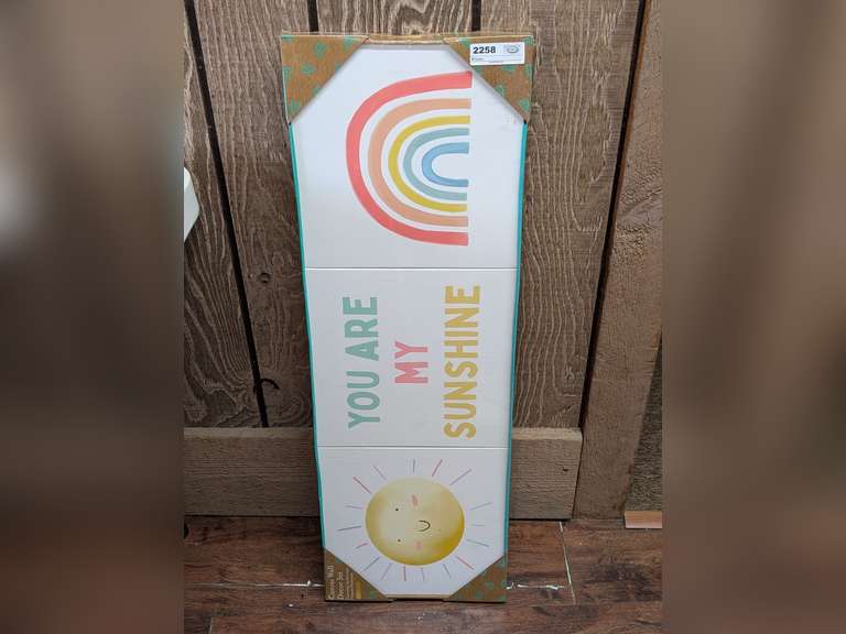FACTORY SEALED CANVAS WALL DECOR SET image