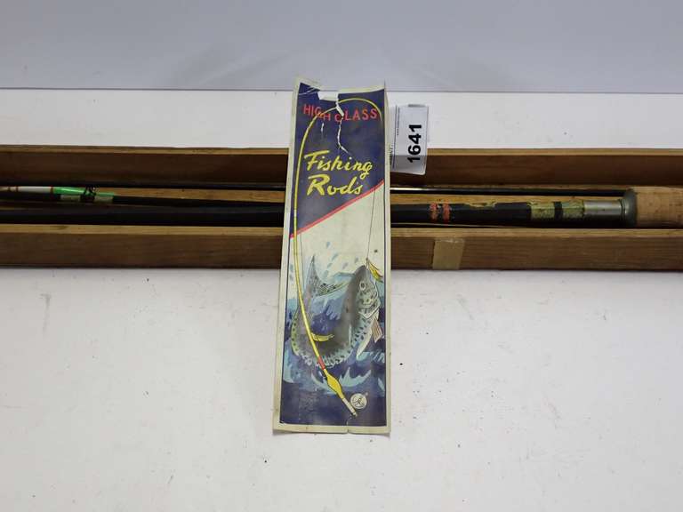 Fly Fishing Rod with Wooden Case image