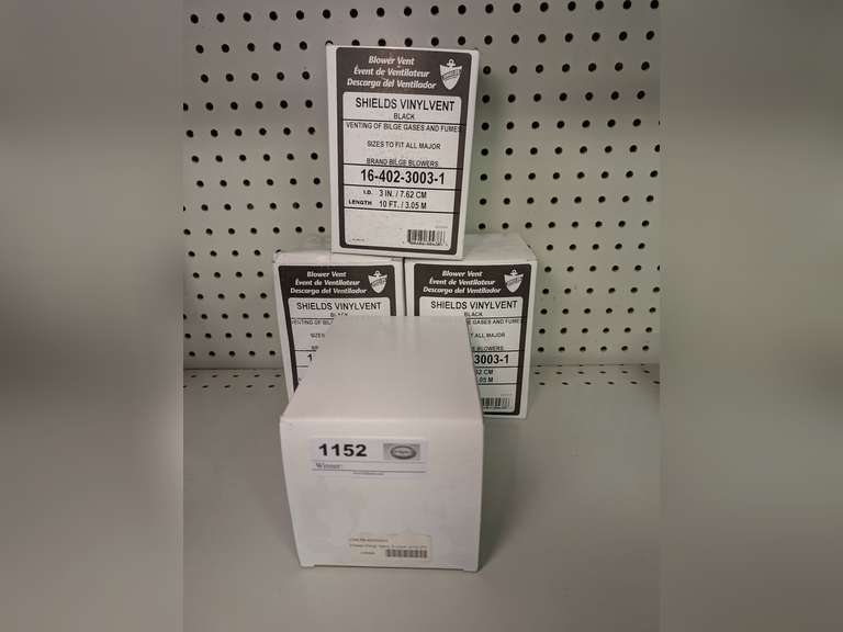 FOUR NEW IN BOX 10' X 3" BIGLE BLOWER VENT TUBES image