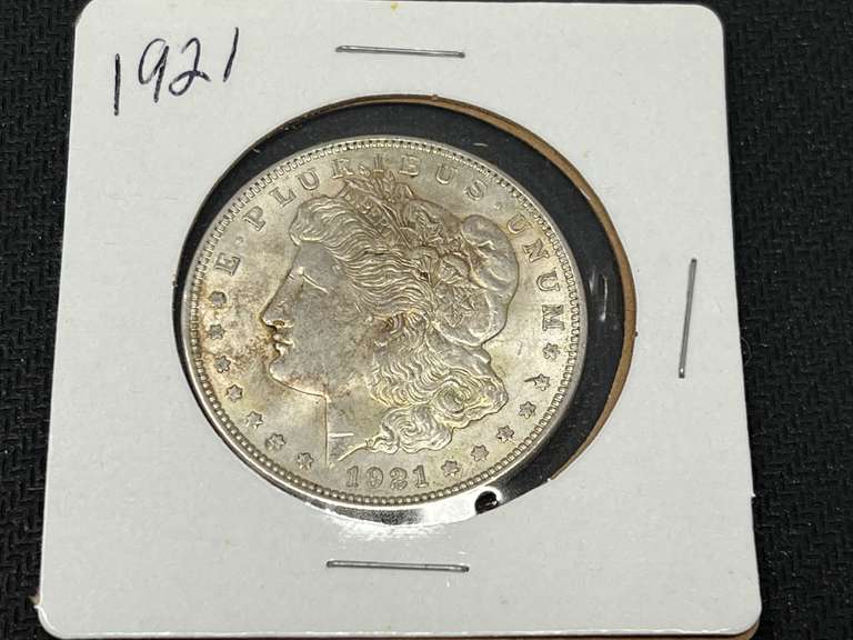 1921 Morgan silver dollar, see pictures for details. image