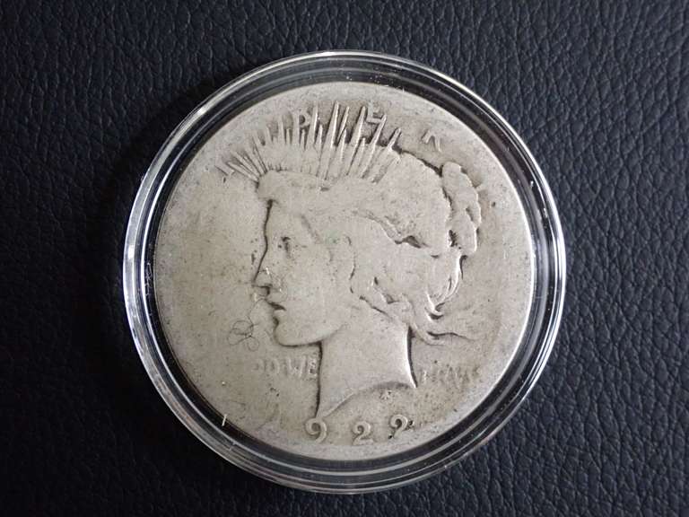 1922 PEACE DOLLAR COIN