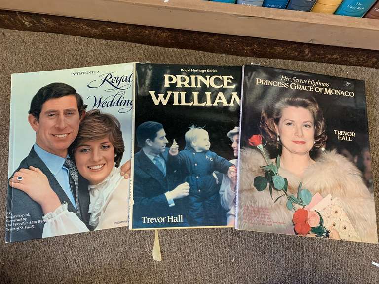 3 COFFEE TABLE BOOKS ON ROYAL FAMILY image