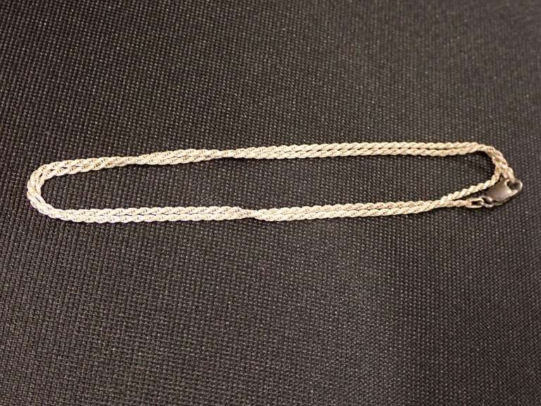 STERLING CHAIN/NECKLACE MARKED ITALY .925