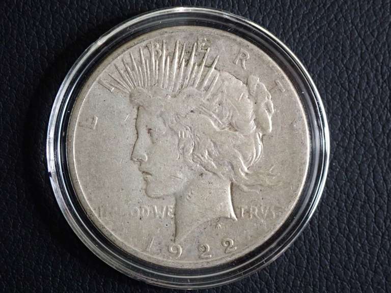 1922 PEACE DOLLAR COIN