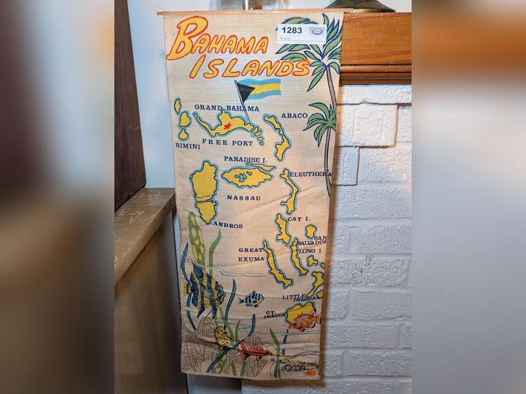 BAHAMA ISLANDS TAPESTRY image