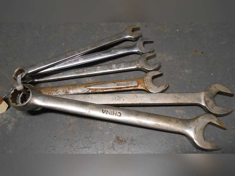 (6) COMBO WRENCHES 1/2" - 13/16" image