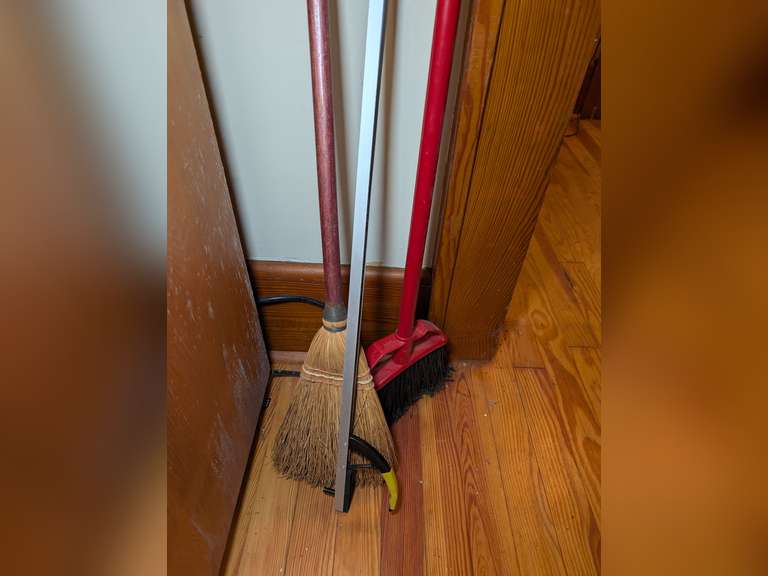 BROOMS AND GRABBER TOOL image