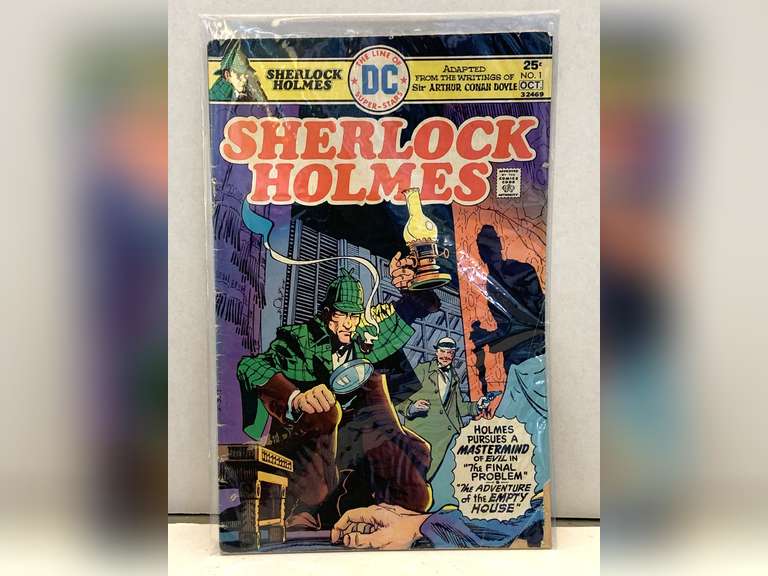 OCT 1975 #1 DC COMICS "SHERLOCK HOLMES" image