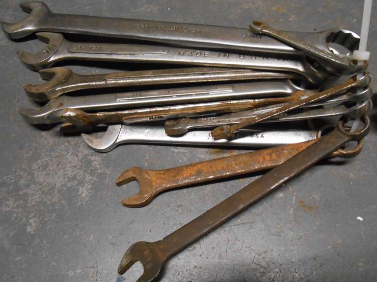 12 PC COMBO WRENCH SET 1/4" - 1" image