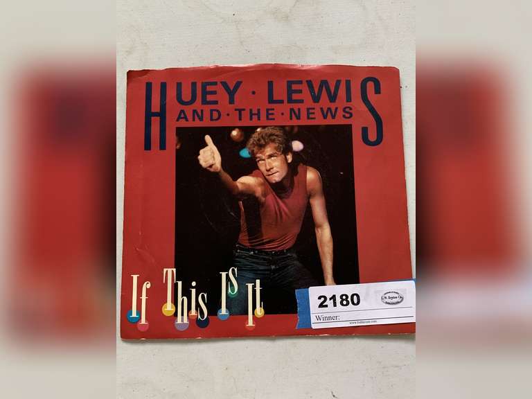 HUEY LEWIS & THE NEWS VINTAGE 45 image