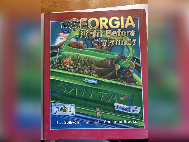 2005 THE GEORGIA NIGHT BEFORE CHRISTMAS HARDBACK BOOK image